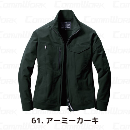 バートル BURTLE 9511 ジャケット エアーライト 4WAYストレッチ 吸水速乾 製品制電 JIS適合 春夏 男女兼用 作業服 ブルゾン