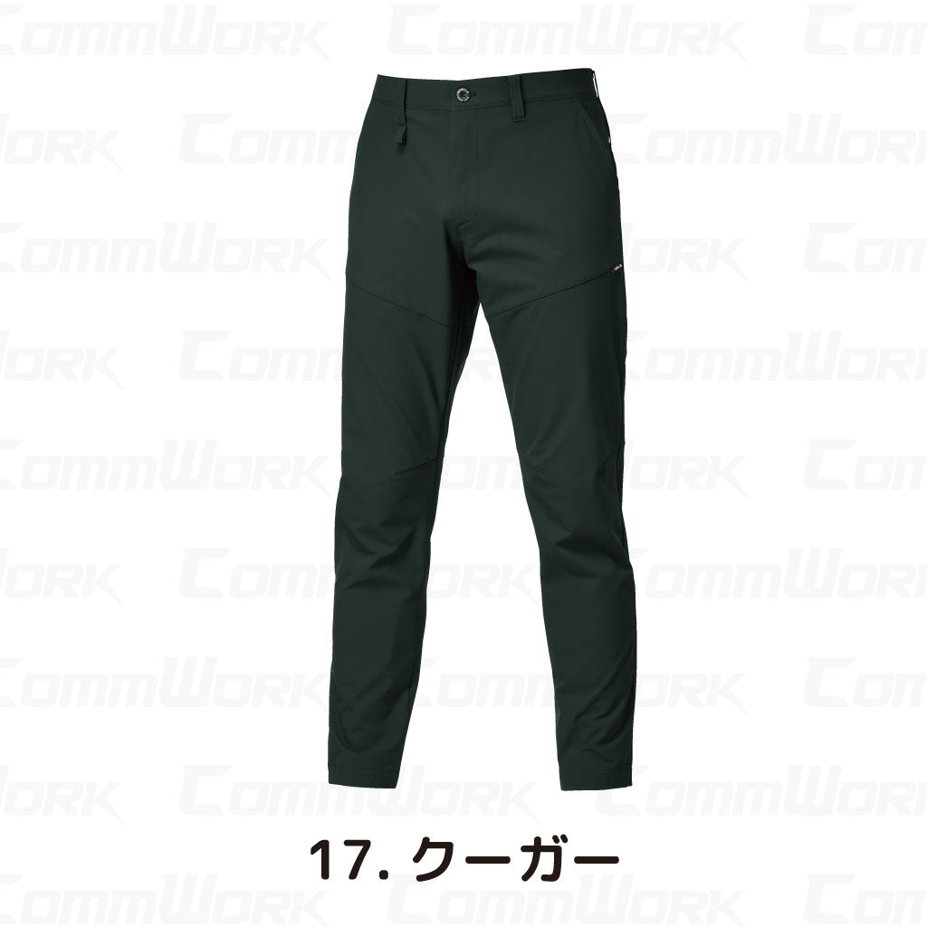バートル BURTLE 9513 パンツ エアーライト 4WAYストレッチ 吸水速乾 製品制電 JIS適合 春夏 男女兼用 作業服 スラックス ズボン