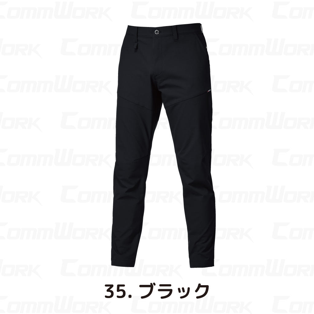 バートル BURTLE 9513 パンツ エアーライト 4WAYストレッチ 吸水速乾 製品制電 JIS適合 春夏 男女兼用 作業服 スラックス ズボン