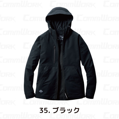 バートル BURTLE 9515 フーディ エアーライト 4WAYストレッチ 吸水速乾 製品制電 JIS適合 春夏 男女兼用 作業服 パーカー ジャケット