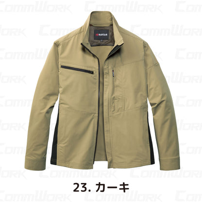 バートル BURTLE 9701 ジャケット エコ4WAYストレッチ ソロテックス SOLOTEX 吸汗速乾 製品制電 JIS適合 春夏 男女兼用 作業服 ブルゾン