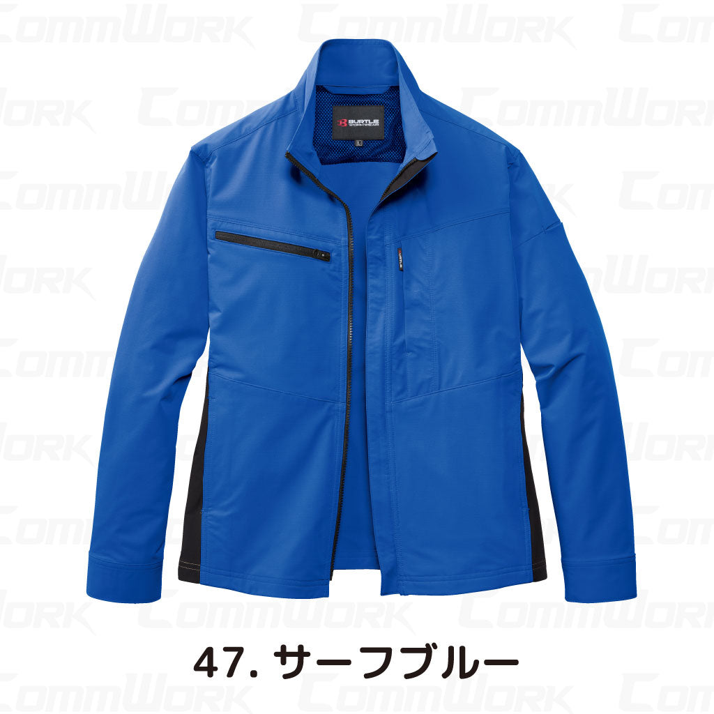 バートル BURTLE 9701 ジャケット エコ4WAYストレッチ ソロテックス SOLOTEX 吸汗速乾 製品制電 JIS適合 春夏 男女兼用 作業服 ブルゾン