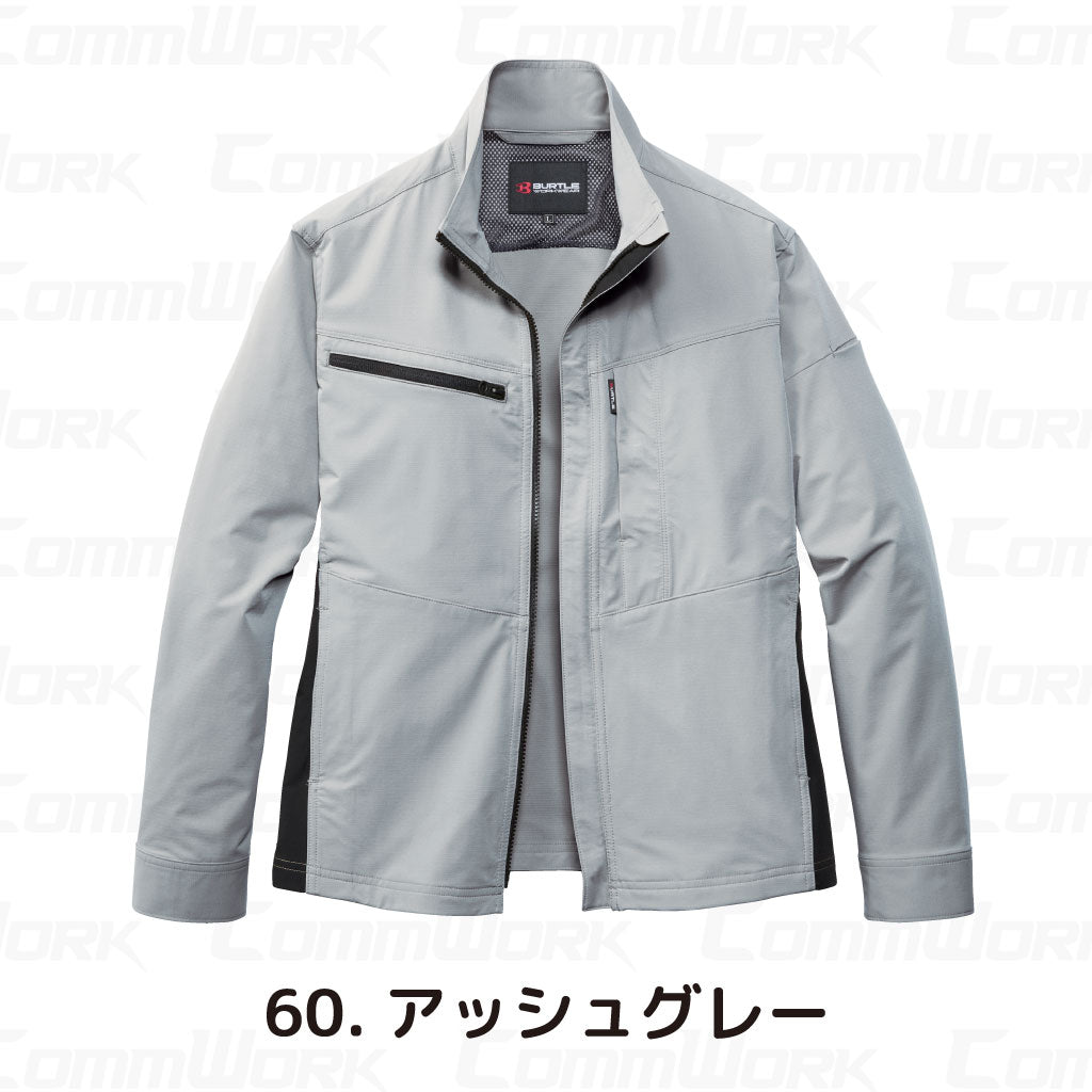 バートル BURTLE 9701 ジャケット エコ4WAYストレッチ ソロテックス SOLOTEX 吸汗速乾 製品制電 JIS適合 春夏 男女兼用 作業服 ブルゾン