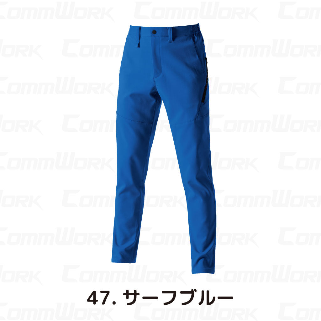 バートル BURTLE 9703 パンツ エコ4WAYストレッチ ソロテックス SOLOTEX 吸汗速乾 製品制電 JIS適合 春夏 男女兼用 作業服 スラックス ズボン