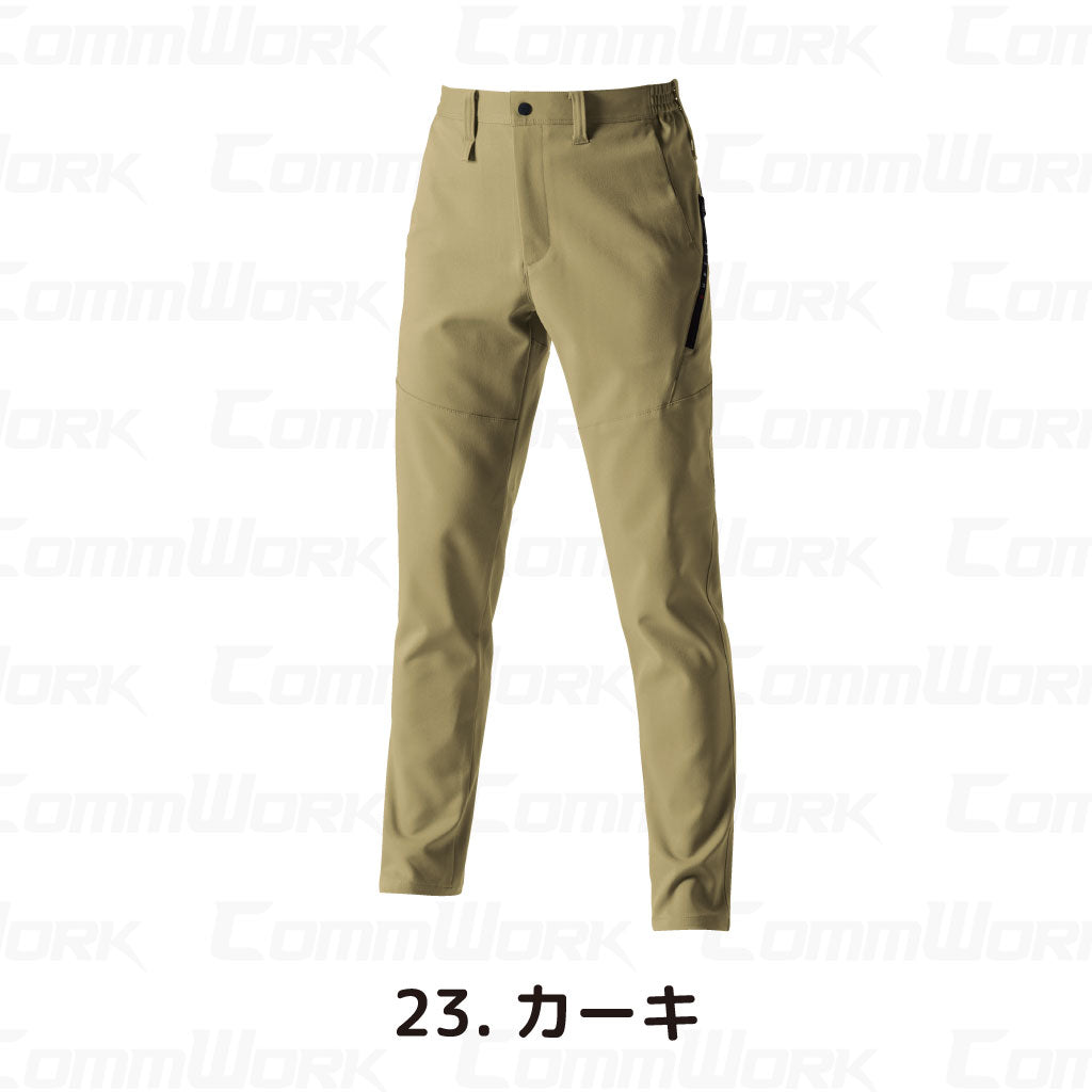 バートル BURTLE 9703 パンツ エコ4WAYストレッチ ソロテックス SOLOTEX 吸汗速乾 製品制電 JIS適合 春夏 男女兼用 作業服 スラックス ズボン