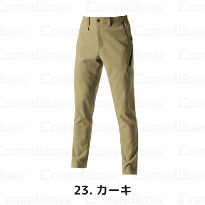 バートル BURTLE 9703 パンツ エコ4WAYストレッチ ソロテックス SOLOTEX 吸汗速乾 製品制電 JIS適合 春夏 男女兼用 作業服 スラックス ズボン