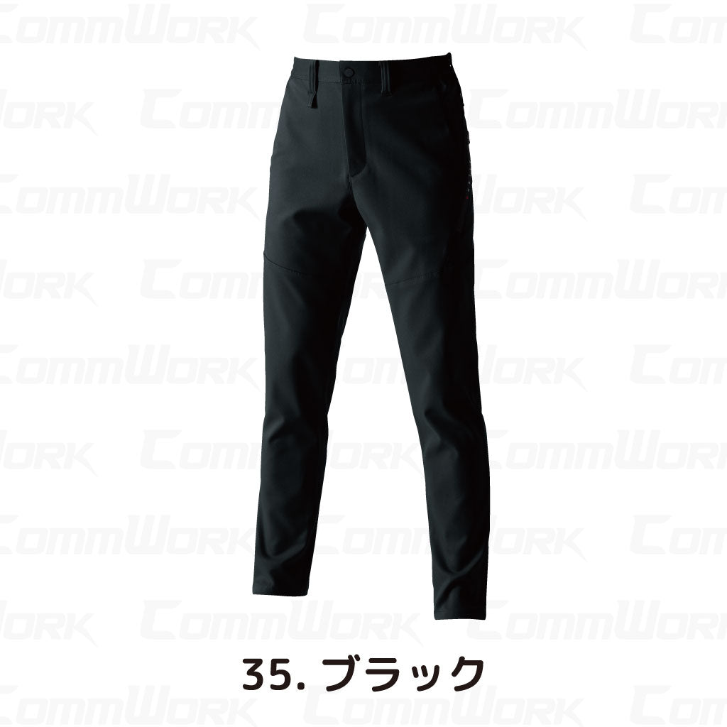 バートル BURTLE 9703 パンツ エコ4WAYストレッチ ソロテックス SOLOTEX 吸汗速乾 製品制電 JIS適合 春夏 男女兼用 作業服 スラックス ズボン