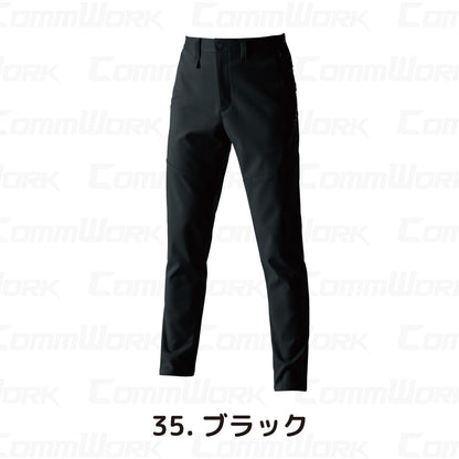 バートル BURTLE 9703 パンツ エコ4WAYストレッチ ソロテックス SOLOTEX 吸汗速乾 製品制電 JIS適合 春夏 男女兼用 作業服 スラックス ズボン