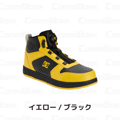 DC WORKCREW 安全靴 PHACTOR HI DL ダイヤル式 ハイカット プロテクティブスニーカー ワークシューズ メンズ DC SHOES