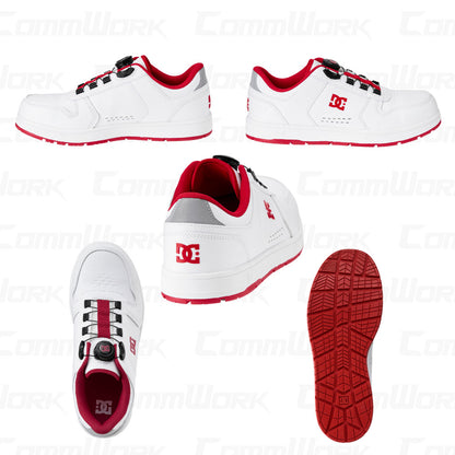 DC WORKCREW 安全靴 PHACTOR DL ダイヤル式 ローカット JSAA A種認定 プロテクティブスニーカー ワークシューズ メンズ DC SHOES