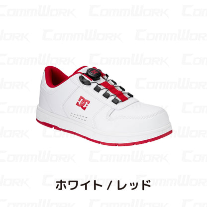 DC WORKCREW 安全靴 PHACTOR DL ダイヤル式 ローカット JSAA A種認定 プロテクティブスニーカー ワークシューズ メンズ DC SHOES