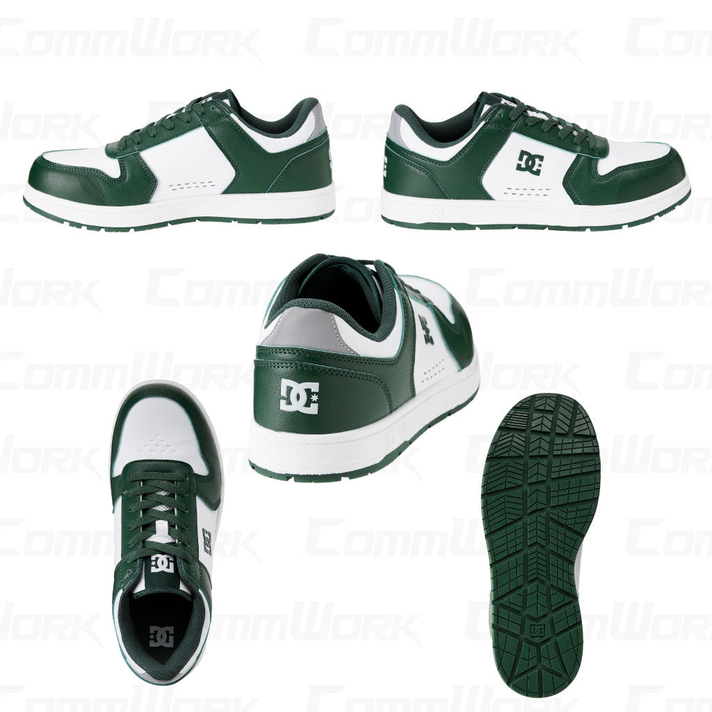 DC WORKCREW 安全靴 PHACTOR LC 紐タイプ ローカット JSAA A種認定 プロテクティブスニーカー ワークシューズ メンズ DC SHOES