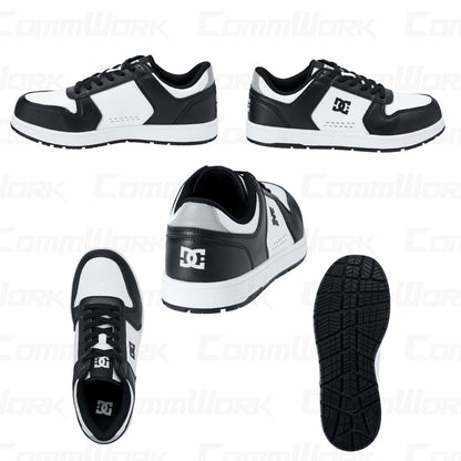 DC WORKCREW 安全靴 PHACTOR LC 紐タイプ ローカット JSAA A種認定 プロテクティブスニーカー ワークシューズ メンズ DC SHOES