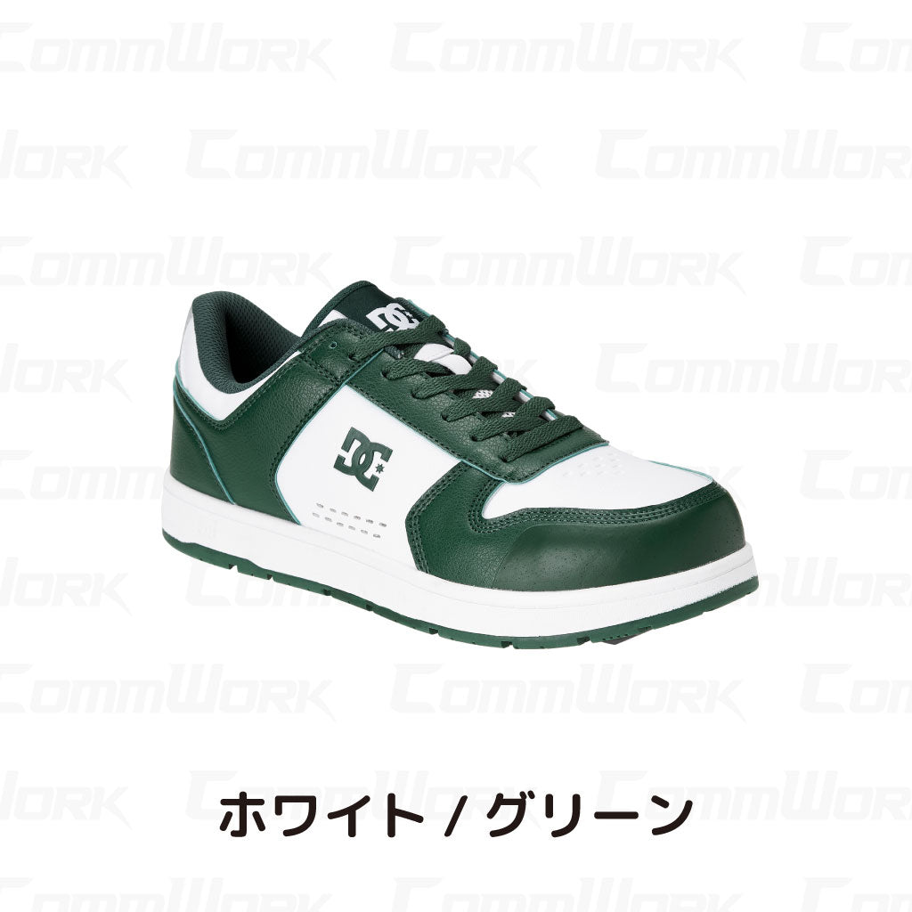 DC WORKCREW 安全靴 PHACTOR LC 紐タイプ ローカット JSAA A種認定 プロテクティブスニーカー ワークシューズ メンズ DC SHOES