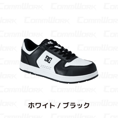 DC WORKCREW 安全靴 PHACTOR LC 紐タイプ ローカット JSAA A種認定 プロテクティブスニーカー ワークシューズ メンズ DC SHOES