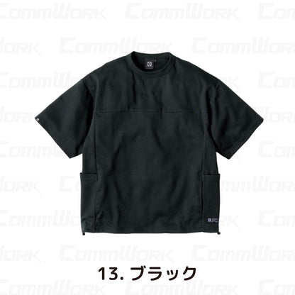 コーコス GLADIATOR G-107 フェイスコットンDRY 5ポケット半袖Tシャツ ルーズシルエット  接触冷感 吸汗速乾 UVカット