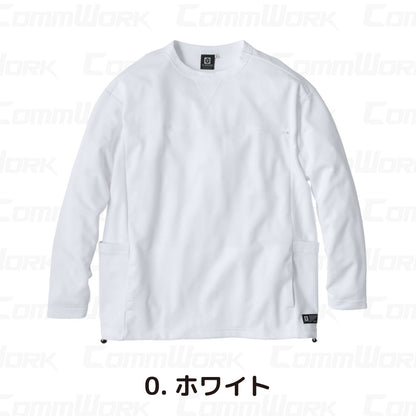 コーコス GLADIATOR G-108 フェイスコットンDRY 5ポケット長袖Tシャツ ルーズシルエット 接触冷感 吸汗速乾 UVカット