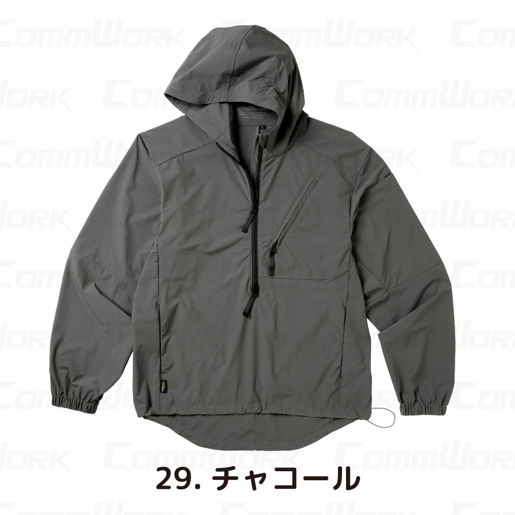 グランシスコ GC-A067 プルオーバー コーデュラストレッチ 高耐久 CORDURA 4-WAYストレッチ ドライ 撥水 収納充実 作業服 作業着 タカヤ商事