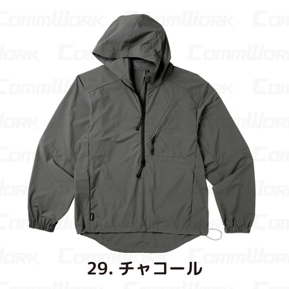 グランシスコ GC-A067 プルオーバー コーデュラストレッチ 高耐久 CORDURA 4-WAYストレッチ ドライ 撥水 収納充実 作業服 作業着 タカヤ商事