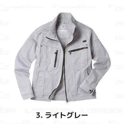 グランシスコ GC-A601 ジャケット コーデュラストレッチ 高耐久 CORDURA 製品洗い 金属パーツ 作業服 作業着 タカヤ商事