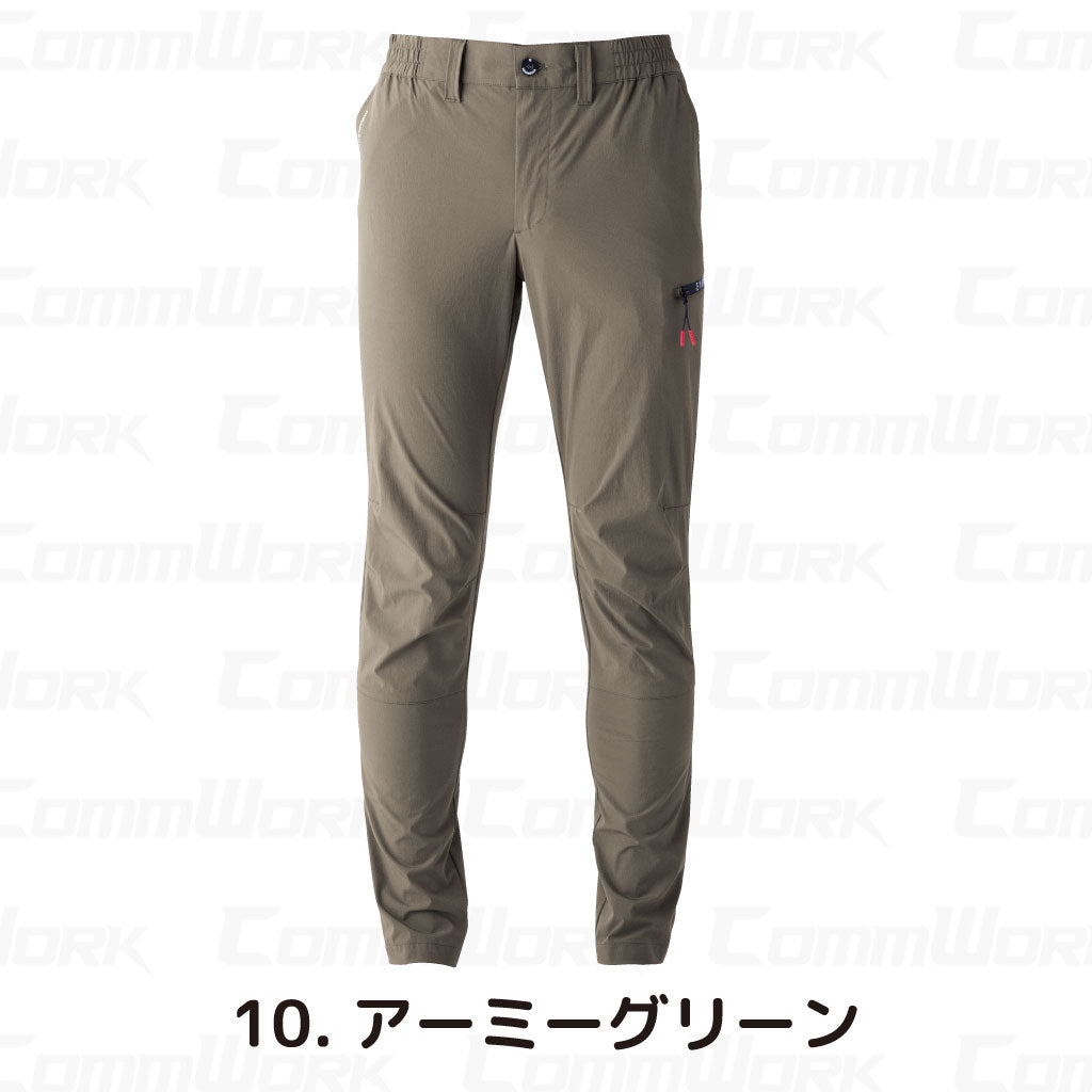 イーブンリバー GR1002 コーデュラストレッチカーゴパンツ CORDURA 高耐久 接触冷感 速乾 スリムストレッチ 作業服 EVENRIVER