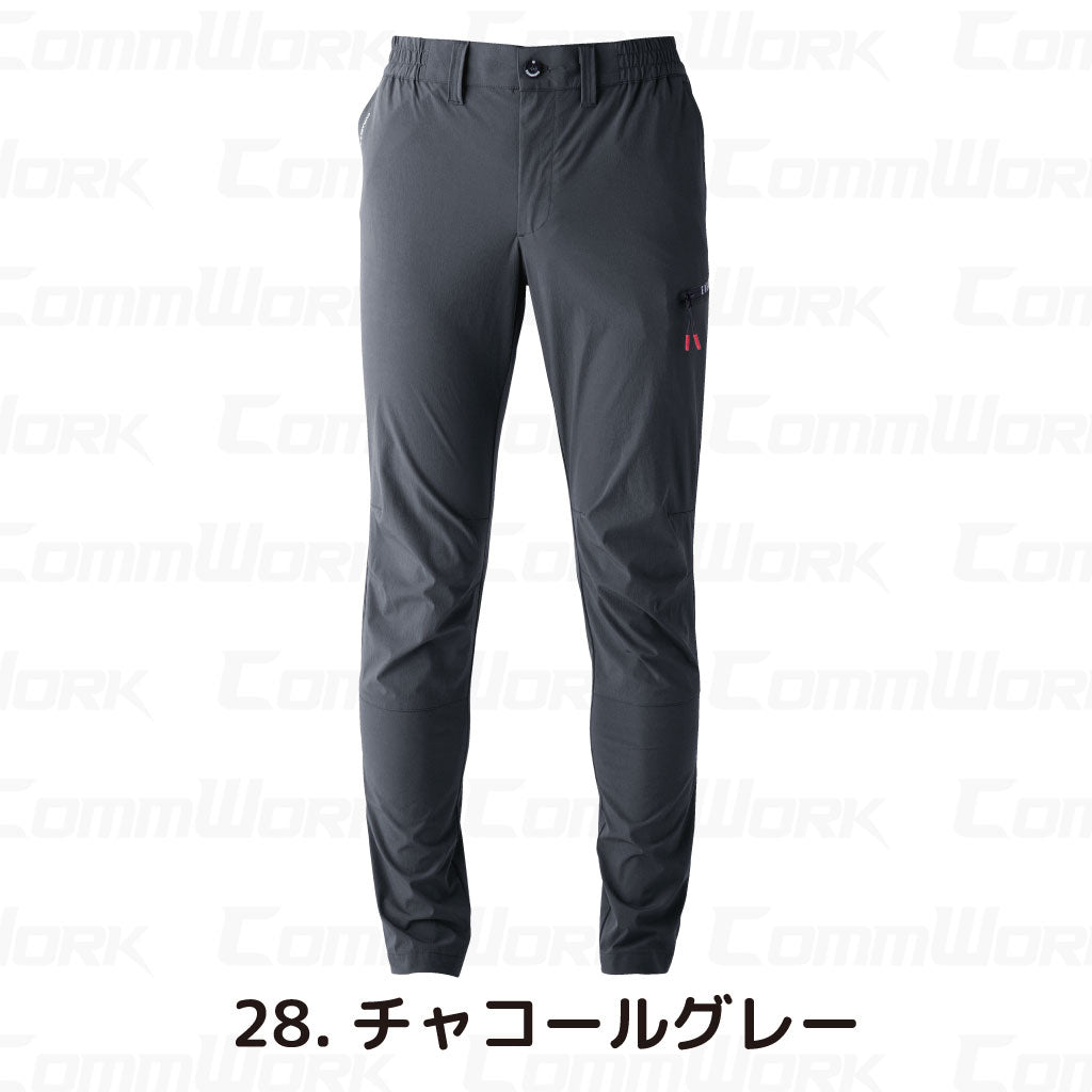イーブンリバー GR1002 コーデュラストレッチカーゴパンツ CORDURA 高耐久 接触冷感 速乾 スリムストレッチ 作業服 EVENRIVER