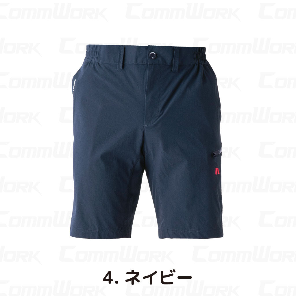 イーブンリバー GR1003 コーデュラストレッチカーゴハーフパンツ CORDURA 高耐久 接触冷感 速乾 ショートパンツ 作業服 EVENRIVER