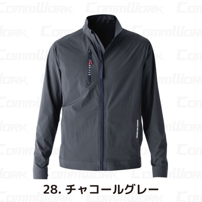 イーブンリバー GR1007 コーデュラストレッチジャケット  CORDURA 高耐久 接触冷感 超軽量 全方向ストレッチ 作業服 EVENRIVER