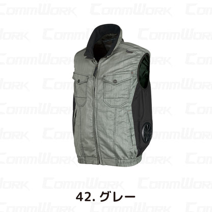クロダルマ 26896 ベスト エアーセンサー 高ストレッチ サイドファン仕様 907シリーズセットアップ対応