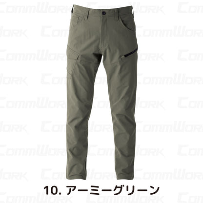 イーブンリバー SR8002 フレックエアーカーゴ 超軽量 高弾力 ストレッチ フレキシブル カーゴパンツ 作業服 EVENRIVER